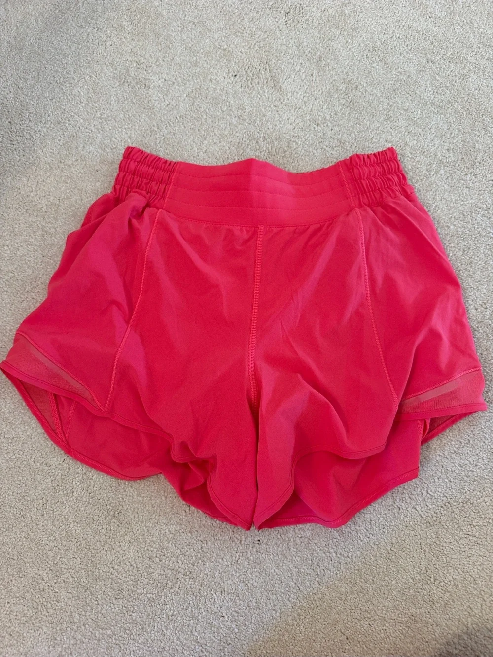 Lululemon Hotty Hot High Rise Short 4” *Lined, Size 6, Glaze Pink